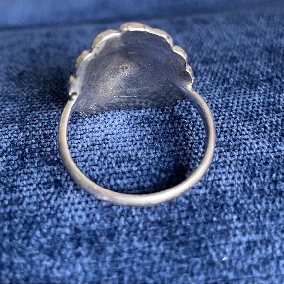 Vintage Rhinestone Ring-size 7 - Picture 5 of 7